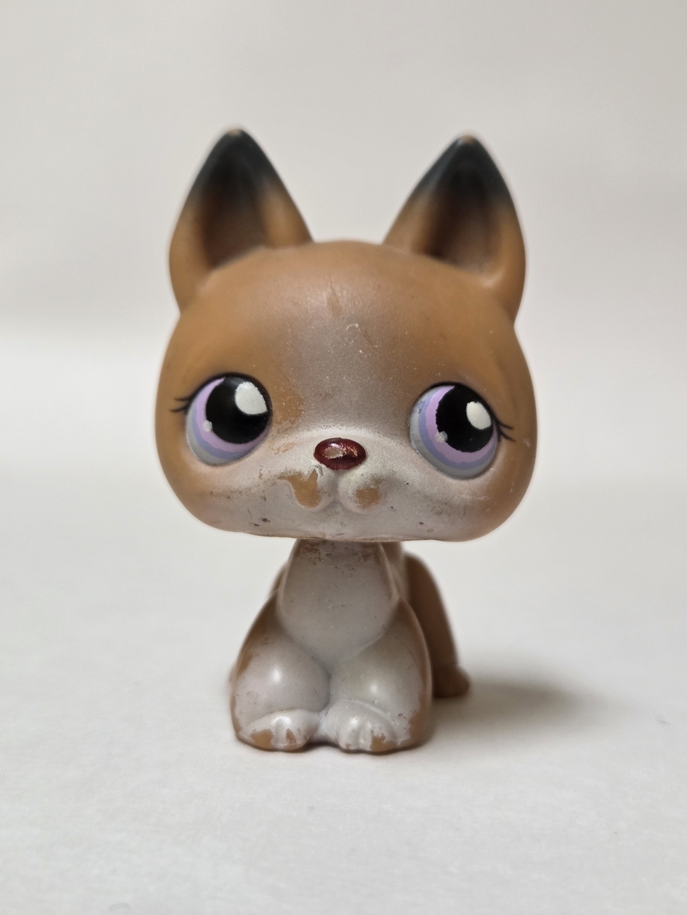 Littlest Pet Shop #112 German Shepherd Dog Authentic Hasbro LPS